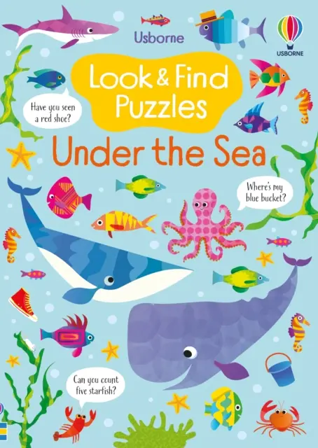 Suchen und Finden von Puzzles unter dem Meer - Look and Find Puzzles Under the Sea