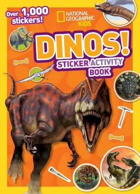 Dinos Sticker Activity Book [Mit Sticker(n)] - Dinos Sticker Activity Book [With Sticker(s)]