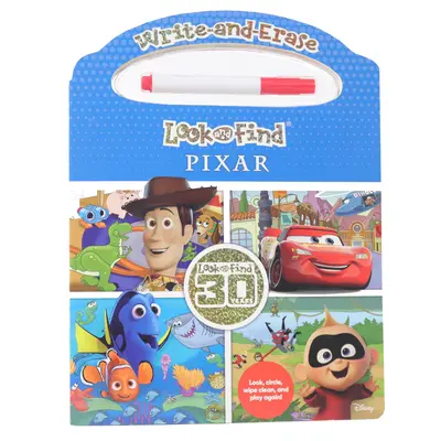 Pixar: Schreib- und Radiergummi zum Suchen und Finden - Pixar: Write-And-Erase Look and Find