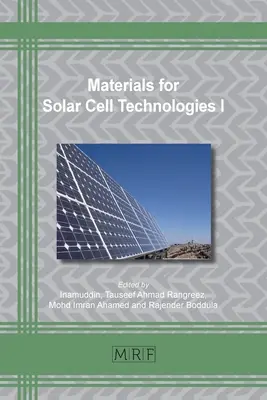 Materialien für Solarzellentechnologien I - Materials for Solar Cell Technologies I