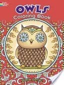 Eulen-Malbuch - Owls Coloring Book