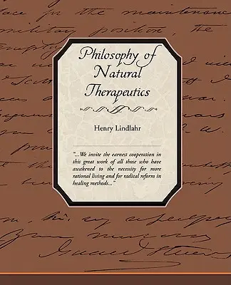 Philosophie der Naturheilkunde - Philosophy of Natural Therapeutics