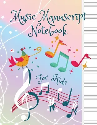 Musik Manuskript Notebook für Kinder - Music Manuscript Notebook For Kids