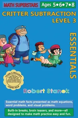 Math Superstars Subtraktion Stufe 3, Gebundene Ausgabe für die Bibliothek: Grundlegende mathematische Fakten für 5 - 8 Jahre - Math Superstars Subtraction Level 3, Library Hardcover Edition: Essential Math Facts for Ages 5 - 8