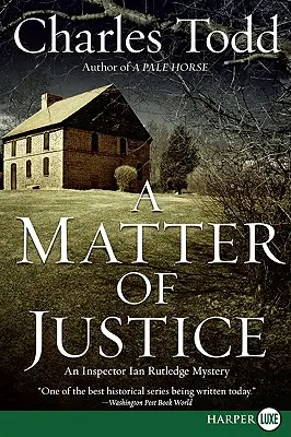 Eine Frage der Gerechtigkeit: Ein Inspektor Ian Rutledge-Krimi - A Matter of Justice: An Inspector Ian Rutledge Mystery