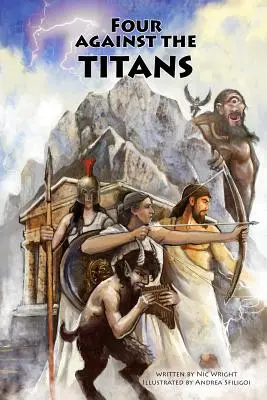 Vier gegen die Titanen: Griechische Mythologie Pen-And-Paper Solo-Abenteuerspiel - Four Against the Titans: Greek Mythology Pen-And-Paper Solo Adventure Game