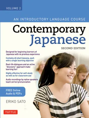 Zeitgenössisches Japanisch Lehrbuch Band 2: Ein einführender Sprachkurs (mit Online-Audio) - Contemporary Japanese Textbook Volume 2: An Introductory Language Course (Includes Online Audio)