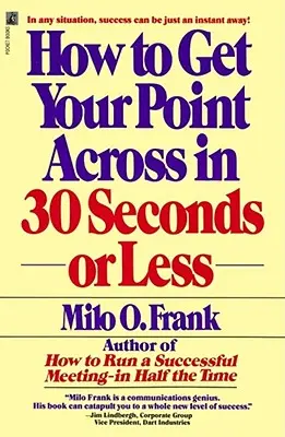 Wie Sie Ihren Standpunkt in 30 Sekunden oder weniger rüberbringen - How to Get Your Point Across in 30 Seconds or Less