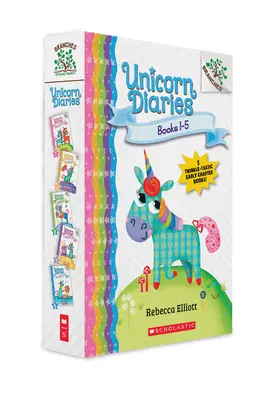 Einhorn-Tagebücher Box-Set Bücher 1-5 - Unicorn Diaries Boxed Set Books 1-5