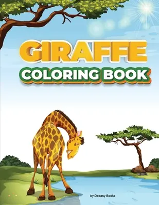 Giraffe-Malbuch - Giraffe Coloring Book