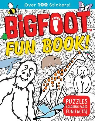 Bigfoot Fun Book!: Puzzles, Ausmalbilder, lustige Fakten! - Bigfoot Fun Book!: Puzzles, Coloring Pages, Fun Facts!