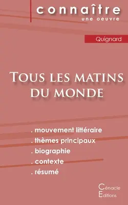 Fiche de lecture Tous les matins du monde (Analyse littraire de rfrence et rsum complet)