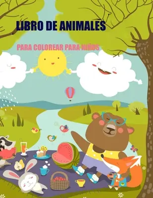 Libro de Animales Para Colorear Para Nios