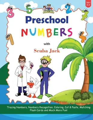 Zahlen lernen mit den Vorschulabenteuern von Scuba Jack - Learn Numbers with the Preschool Adventures of Scuba Jack