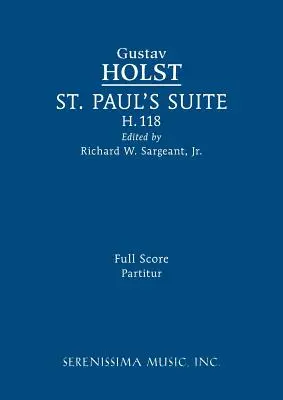 St. Paul's Suite, H.118: Gesamtpartitur - St. Paul's Suite, H.118: Full score