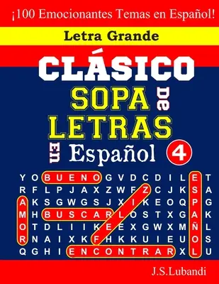 CLSICO SOPA De LETRAS En Espaol; 4