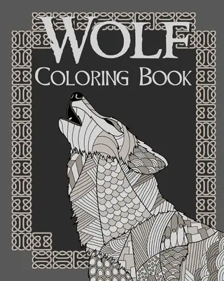 Wolf-Malbuch - Wolf Coloring Book