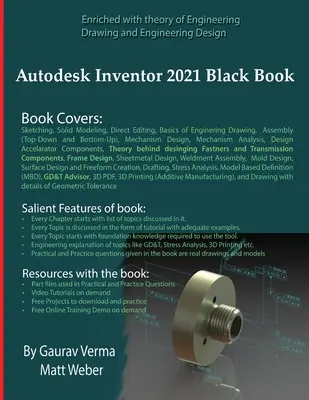 Autodesk Inventor 2021 Schwarzes Buch - Autodesk Inventor 2021 Black Book