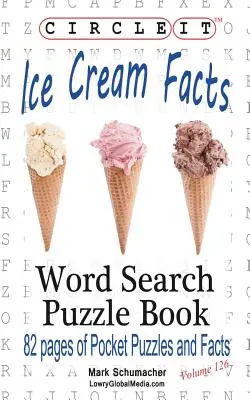 Circle It, Fakten über Eiscreme, Wortsuche, Rätselbuch - Circle It, Ice Cream Facts, Word Search, Puzzle Book