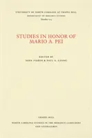 Studien zu Ehren von Mario A. Pei - Studies in Honor of Mario A. Pei