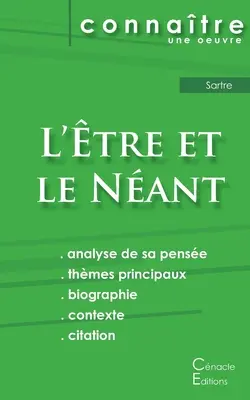 L'tre et le Nant von Jean-Paul Sartre (Philosophische Hintergrundanalyse und vollständige Zusammenfassung) - Fiche de lecture L'tre et le Nant de Jean-Paul Sartre (Analyse philosophique de rfrence et rsum complet)