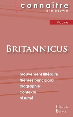 Fiche de lecture Britannicus de Racine (Vollständige literarische Analyse und Zusammenfassung) - Fiche de lecture Britannicus de Racine (Analyse littraire de rfrence et rsum complet)