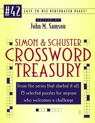 Simon und Schuster Kreuzworträtsel-Schatzkammer # 42 - Simon and Schuster Crossword Treasury # 42