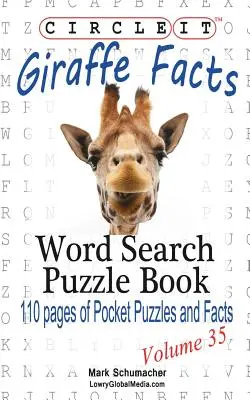 Circle It, Fakten zur Giraffe, Wortsuche, Rätselbuch - Circle It, Giraffe Facts, Word Search, Puzzle Book