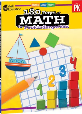 180 Tage Mathematik für den Vorschulbereich: Üben, Beurteilen, Diagnostizieren - 180 Days of Math for Prekindergarten: Practice, Assess, Diagnose