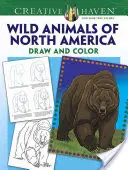 Creative Haven Malbuch Wildtiere Nordamerikas - Creative Haven How to Draw Wild Animals of North America Coloring Book