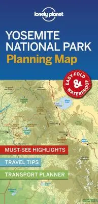 Lonely Planet Yosemite National Park Planungskarte 1 - Lonely Planet Yosemite National Park Planning Map 1