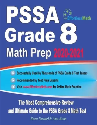 PSSA Grade 8 Math Prep 2020-2021: Die umfassendste Wiederholung und der ultimative Leitfaden für den PSSA Grade 8 Math Test - PSSA Grade 8 Math Prep 2020-2021: The Most Comprehensive Review and Ultimate Guide to the PSSA Grade 8 Math Test