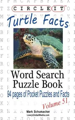 Circle It, Fakten zu Schildkröten, Wortsuche, Puzzle-Buch - Circle It, Turtle Facts, Word Search, Puzzle Book