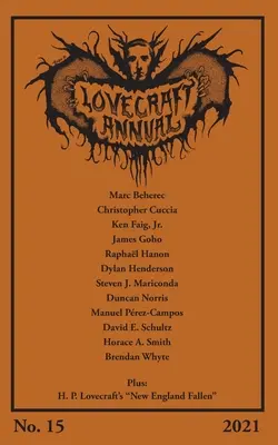 Lovecraft-Jahrbuch Nr. 15 (2021) - Lovecraft Annual No. 15 (2021)