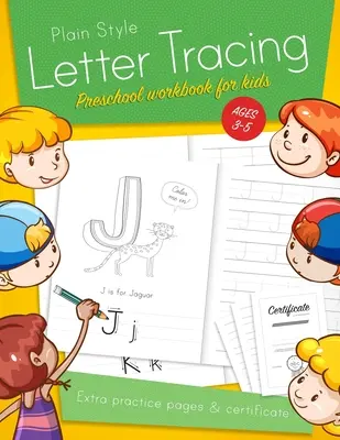 Letter Tracing Vorschularbeitsheft für Kinder im Alter von 3-5 Jahren: Lernen Sie zu schreiben Aktivität Arbeitsmappen, abc Alphabet Schreiben Papier Linien. Kindergarten Vorschulkinder ha - Letter Tracing Preschool workbook for kids ages 3-5: Learn to write activity workbooks, abc alphabet writing paper lines. Kindergarten preschoolers ha