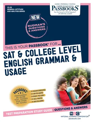 SAT & College Level Englisch Grammatik & Sprachgebrauch - SAT & College Level English Grammar & Usage