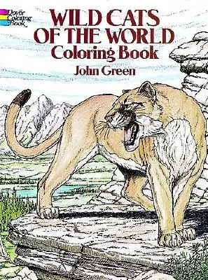 Wild Cats of the World Malbuch - Wild Cats of the World Coloring Book