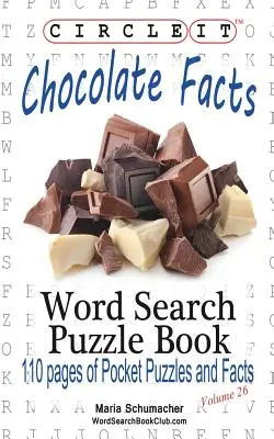 Circle It, Fakten zu Schokolade, Wortsuche, Rätselbuch - Circle It, Chocolate Facts, Word Search, Puzzle Book