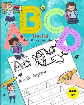 ABCD-Zeichenbuch für Vorschulkinder: Übungsbuch zum Nachzeichnen von Zahlen und Buchstaben für Kindergarten- und Vorschulkinder, die schreiben und zählen lernen - ABCD Tracing Book for Preschoolers: Practice Workbook for Tracing Numbers and Letters for Kindergarten and Preschool Kids Learning to Write and Count