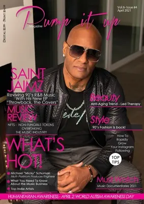 Pump it up Magazin - Die aufstrebende RnB-Ikone Saint Jaimz - Pump it up Magazine - Rising RnB Icon Saint Jaimz