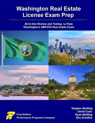 Washington Real Estate License Exam Prep: All-in-One Wiederholung und Prüfung zum Bestehen der AMP/PSI-Immobilienprüfung von Washington - Washington Real Estate License Exam Prep: All-in-One Review and Testing to Pass Washington's AMP/PSI Real Estate Exam