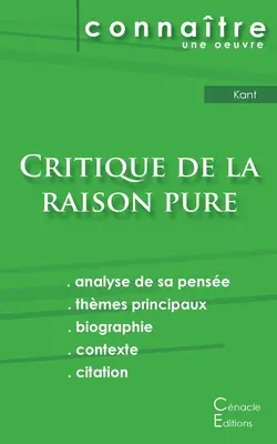 Vorlesungsfolien Critique de la raison pure de Kant (analyse littraire de rfrence et rsum complet) - Fiche de lecture Critique de la raison pure de Kant (analyse littraire de rfrence et rsum complet)