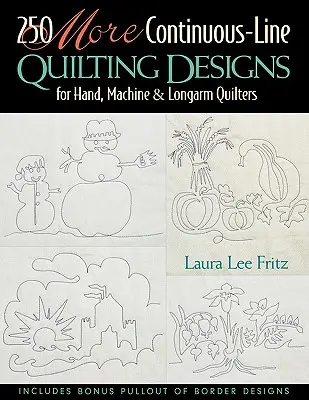 250 weitere Continuous-Line-Quilting-Designs - 250 More Continuous-Line Quilting Design