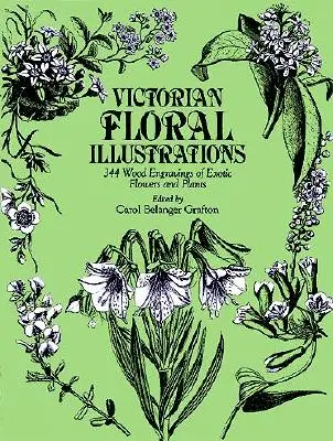 Viktorianische florale Illustrationen: 344 Holzstiche von exotischen Blumen und Pflanzen - Victorian Floral Illustrations: 344 Wood Engravings of Exotic Flowers and Plants