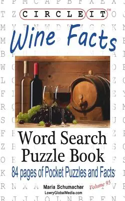 Circle It, Fakten zum Wein, Wortsuche, Rätselbuch - Circle It, Wine Facts, Word Search, Puzzle Book