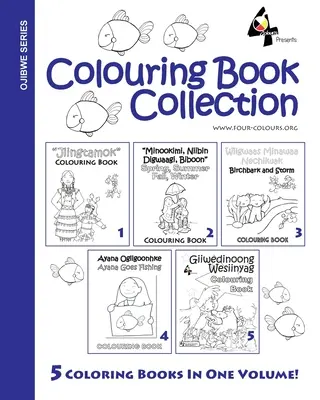Ojibwe-Malbuch-Sammlung - Ojibwe Colouring Book Collection
