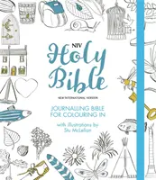 NIV Journalling Bible for Colouring In - Mit unlinierten Rändern und Illustrationen zum Ausmalen - NIV Journalling Bible for Colouring In - With unlined margins and illustrations to colour in