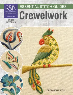 Rsn Essential Stitch Guides: Crewelwork - Großformatige Ausgabe - Rsn Essential Stitch Guides: Crewelwork - Large Format Edition