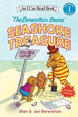 Der Schatz der Berenstain-Bären am Meer [mit Stickern] - The Berenstain Bears' Seashore Treasure [With Stickers]