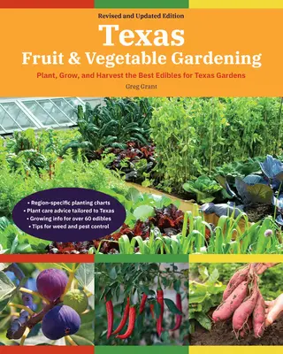 Texas Fruit & Vegetable Gardening, 2. Auflage: Die besten Lebensmittel für texanische Gärten pflanzen, anbauen und ernten - Texas Fruit & Vegetable Gardening, 2nd Edition: Plant, Grow, and Harvest the Best Edibles for Texas Gardens